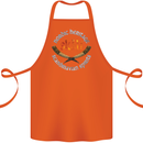 Skal The Vikings Alcohol Beer Nordic Odin Cotton Apron 100% Organic Orange