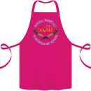 Skal The Vikings Alcohol Beer Nordic Odin Cotton Apron 100% Organic Pink