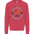 Skal The Vikings Alcohol Beer Nordic Odin Kids Sweatshirt Jumper Heliconia
