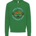 Skal The Vikings Alcohol Beer Nordic Odin Kids Sweatshirt Jumper Irish Green