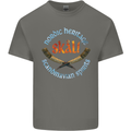 Skal The Vikings Alcohol Beer Nordic Odin Kids T-Shirt Childrens Charcoal