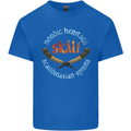 Skal The Vikings Alcohol Beer Nordic Odin Kids T-Shirt Childrens Royal Blue