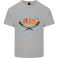 Skal The Vikings Alcohol Beer Nordic Odin Kids T-Shirt Childrens Sports Grey