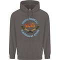 Skal The Vikings Alcohol Beer Nordic Odin Mens 80% Cotton Hoodie Charcoal