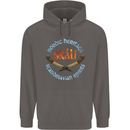 Skal The Vikings Alcohol Beer Nordic Odin Mens 80% Cotton Hoodie Charcoal