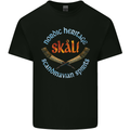 Skal The Vikings Alcohol Beer Nordic Odin Mens Cotton T-Shirt Tee Top Black