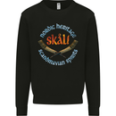 Skal The Vikings Alcohol Beer Nordic Odin Mens Sweatshirt Jumper Black