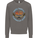 Skal The Vikings Alcohol Beer Nordic Odin Mens Sweatshirt Jumper Charcoal