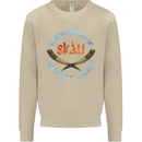Skal The Vikings Alcohol Beer Nordic Odin Mens Sweatshirt Jumper Sand
