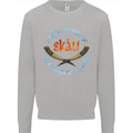 Skal The Vikings Alcohol Beer Nordic Odin Mens Sweatshirt Jumper Sports Grey