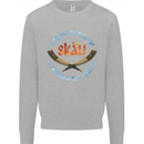 Skal The Vikings Alcohol Beer Nordic Odin Mens Sweatshirt Jumper Sports Grey