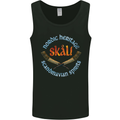 Skal The Vikings Alcohol Beer Nordic Odin Mens Vest Tank Top Black