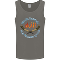 Skal The Vikings Alcohol Beer Nordic Odin Mens Vest Tank Top Charcoal