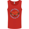 Skal The Vikings Alcohol Beer Nordic Odin Mens Vest Tank Top Red