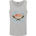 Skal The Vikings Alcohol Beer Nordic Odin Mens Vest Tank Top Sports Grey