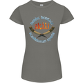 Skal The Vikings Alcohol Beer Nordic Odin Womens Petite Cut T-Shirt Charcoal