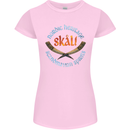 Skal The Vikings Alcohol Beer Nordic Odin Womens Petite Cut T-Shirt Light Pink