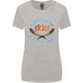 Skal The Vikings Alcohol Beer Nordic Odin Womens Wider Cut T-Shirt Sports Grey