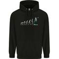 Skateboard Evloution Skateboarding Childrens Kids Hoodie Black
