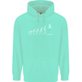 Skateboard Evloution Skateboarding Childrens Kids Hoodie Peppermint