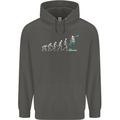 Skateboard Evloution Skateboarding Childrens Kids Hoodie Storm Grey