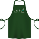 Skateboard Evloution Skateboarding Cotton Apron 100% Organic Forest Green