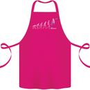 Skateboard Evloution Skateboarding Cotton Apron 100% Organic Pink