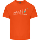 Skateboard Evloution Skateboarding Kids T-Shirt Childrens Orange