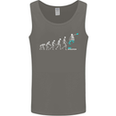 Skateboard Evloution Skateboarding Mens Vest Tank Top Charcoal