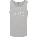 Skateboard Evloution Skateboarding Mens Vest Tank Top Sports Grey