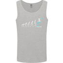 Skateboard Evloution Skateboarding Mens Vest Tank Top Sports Grey