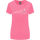 Skateboard Evloution Skateboarding Womens Wider Cut T-Shirt Azalea