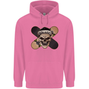 Skateboard Skull Skateboarding Childrens Kids Hoodie Azalea