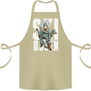 Ski Queen Funny Skiing Winter Sports Cotton Apron 100% Organic Khaki