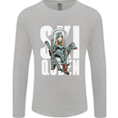 Ski Queen Funny Skiing Winter Sports Mens Long Sleeve T-Shirt Sports Grey