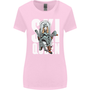 Ski Queen Funny Skiing Winter Sports Womens Wider Cut T-Shirt Light Pink