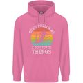 Skiing Don't Follow Me Ski Skier Funny Childrens Kids Hoodie Azalea