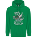 Skilful Sailor Kraken Sailing Cthulhu Childrens Kids Hoodie Irish Green