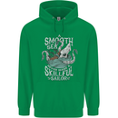 Skilful Sailor Kraken Sailing Cthulhu Childrens Kids Hoodie Irish Green