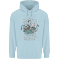 Skilful Sailor Kraken Sailing Cthulhu Childrens Kids Hoodie Light Blue