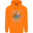 Skilful Sailor Kraken Sailing Cthulhu Childrens Kids Hoodie Orange
