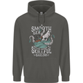 Skilful Sailor Kraken Sailing Cthulhu Childrens Kids Hoodie Storm Grey