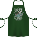 Skilful Sailor Kraken Sailing Cthulhu Cotton Apron 100% Organic Forest Green