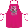 Skilful Sailor Kraken Sailing Cthulhu Cotton Apron 100% Organic Pink