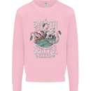 Skilful Sailor Kraken Sailing Cthulhu Kids Sweatshirt Jumper Light Pink