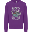 Skilful Sailor Kraken Sailing Cthulhu Kids Sweatshirt Jumper Purple