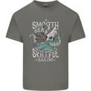 Skilful Sailor Kraken Sailing Cthulhu Kids T-Shirt Childrens Charcoal