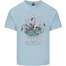 Skilful Sailor Kraken Sailing Cthulhu Kids T-Shirt Childrens Light Blue