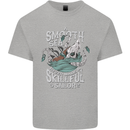 Skilful Sailor Kraken Sailing Cthulhu Kids T-Shirt Childrens Sports Grey