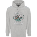 Skilful Sailor Kraken Sailing Cthulhu Mens 80% Cotton Hoodie Sports Grey